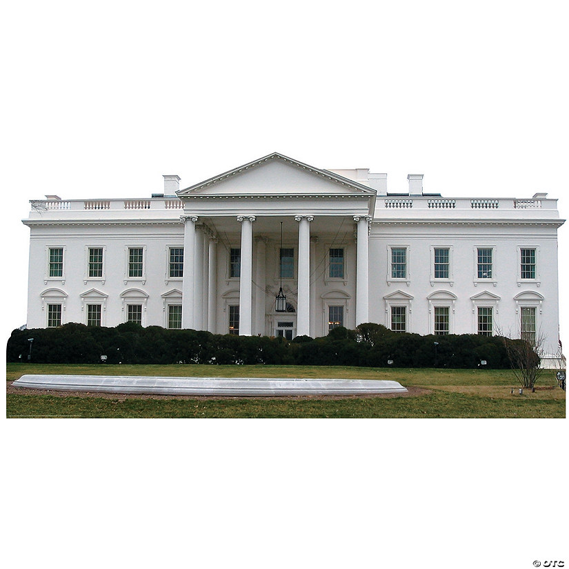 82" White House Cardboard Cutout Stand-Up Image