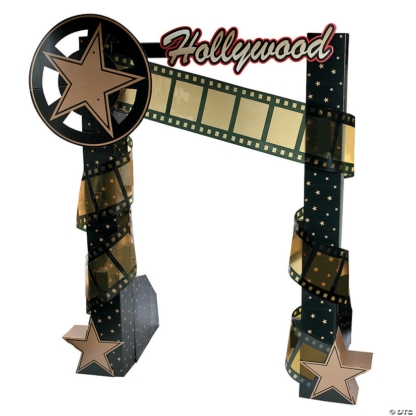 9 Ft. Hollywood Nights Archway Cardboard Stand-Up Image