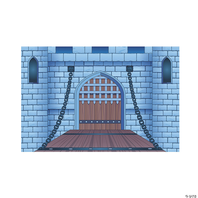 9 Ft. x 6 Ft. Kingdom VBS Snow Castle Plastic Backdrop Banner - 3 Pc. Image
