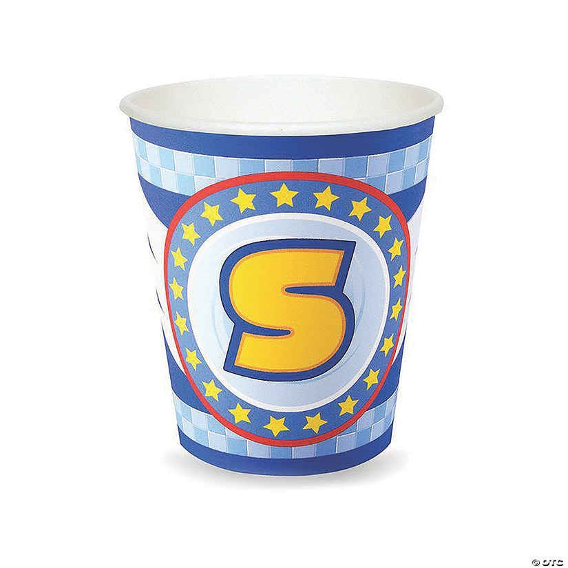 9 oz. Sonic the Hedgehog&#8482; Icon Blue Disposable Paper Cups - 8 Ct. Image