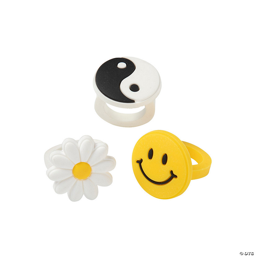 90s Icon Rings - 24 Pc. Image