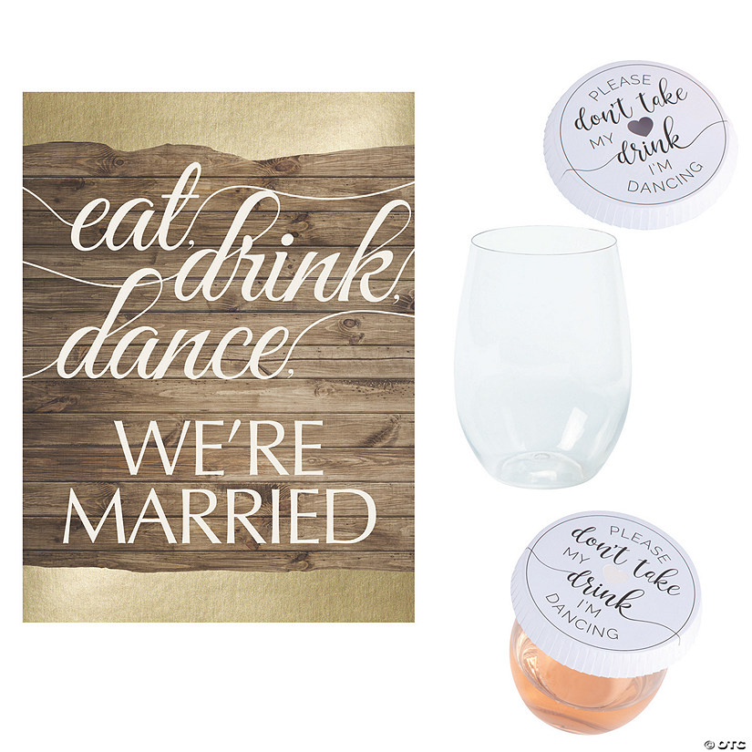 97 Pc. Wedding Drink & Dance Kit for 48 Guests Image