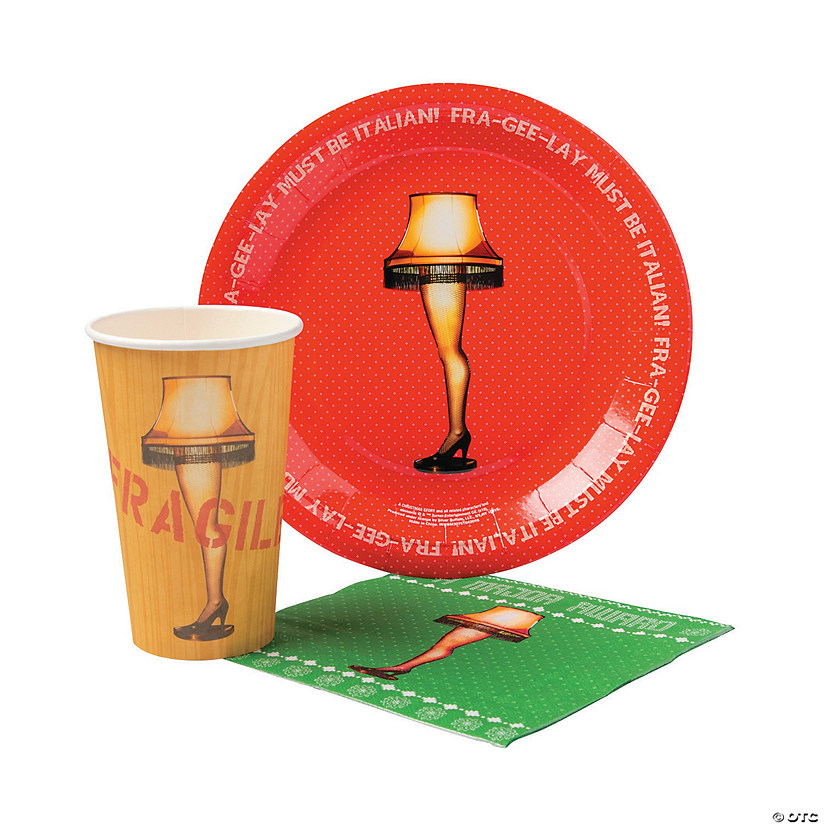 A Christmas Story&#8482; Tableware Kit for 20 Guests Image