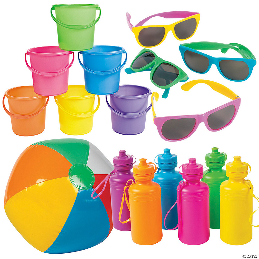 A Day at the Beach Boredom Buster Kit - 48 Pc. Image