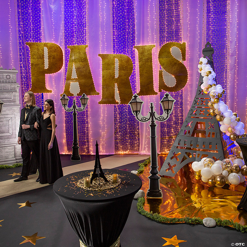 A Night in Paris Grand Decorating Kit - 46 Pc. Image