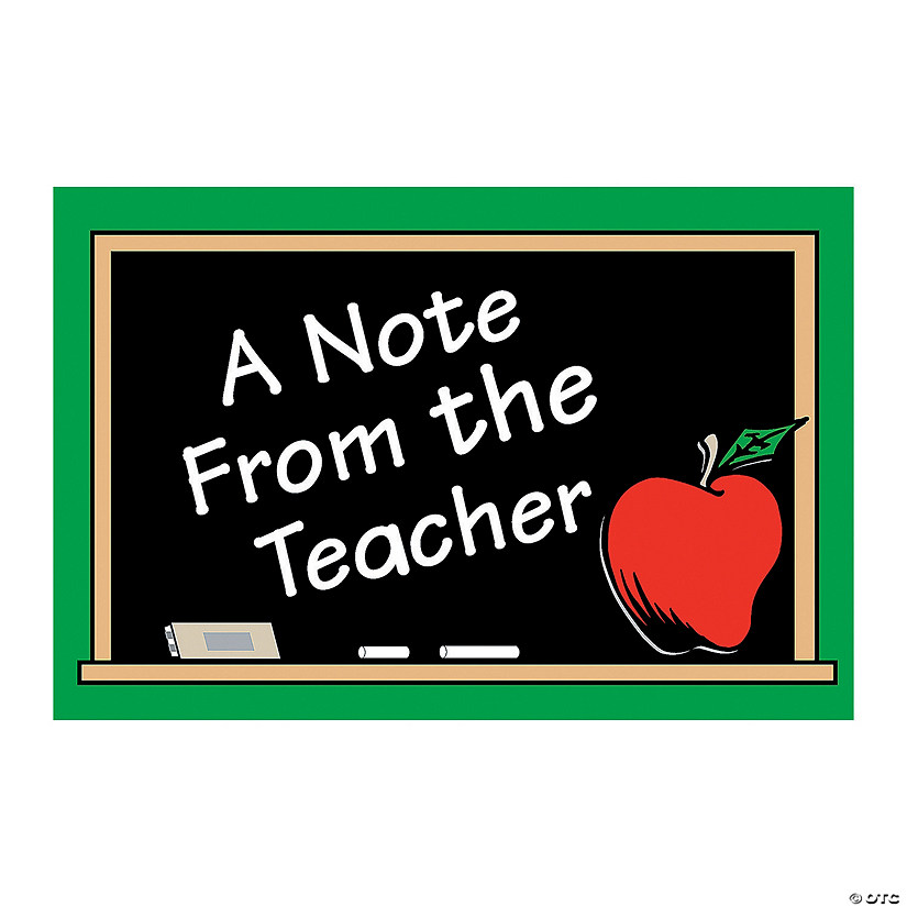 A Note From the Teacher Postcards - 30 Pc. Image