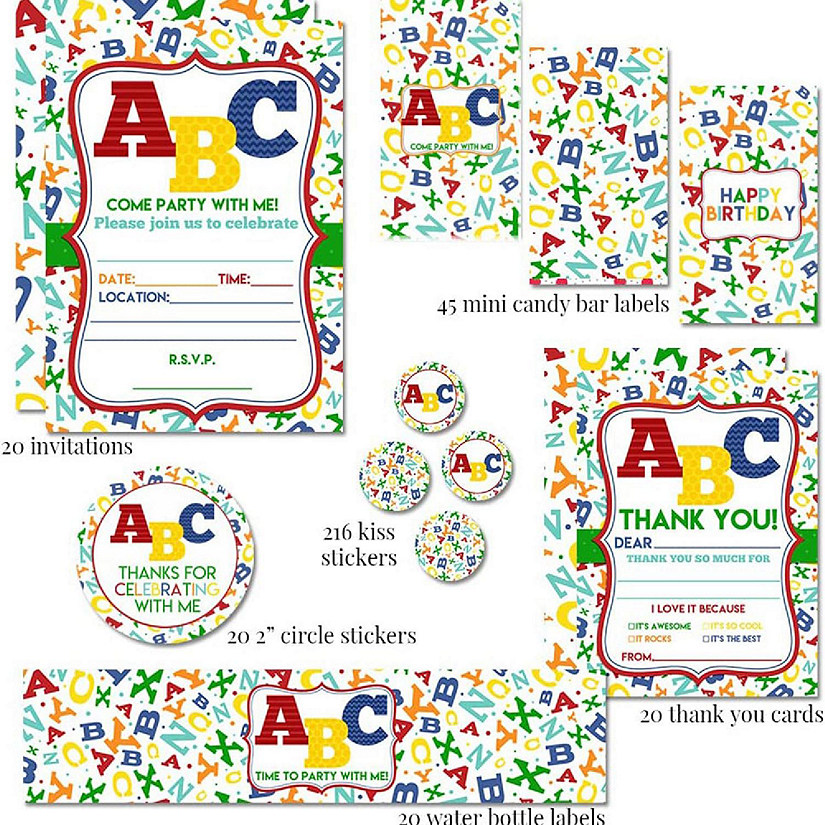 ABC Birthday Bundle 321pc. by AmandaCreation Image