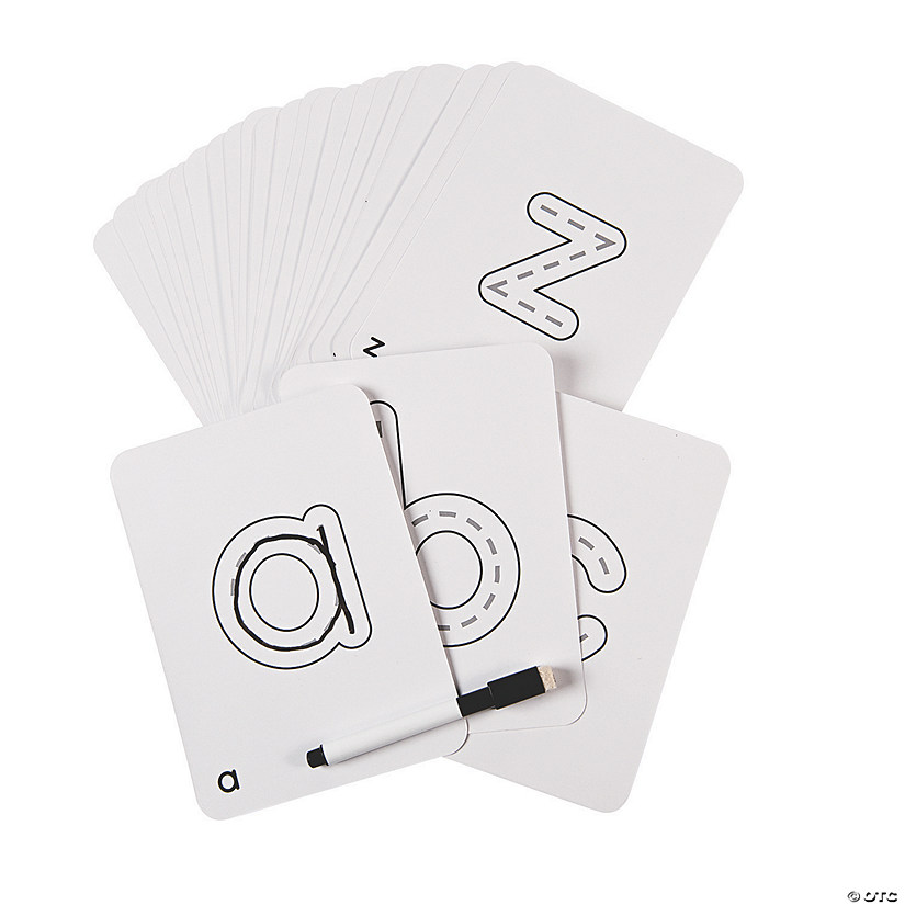 ABC Dry Erase Cards Discontinued