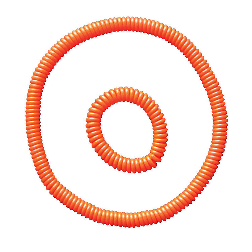 Abilitations Chewlery Chewable Necklace and Bracelet, Orange, Set of 2 Image