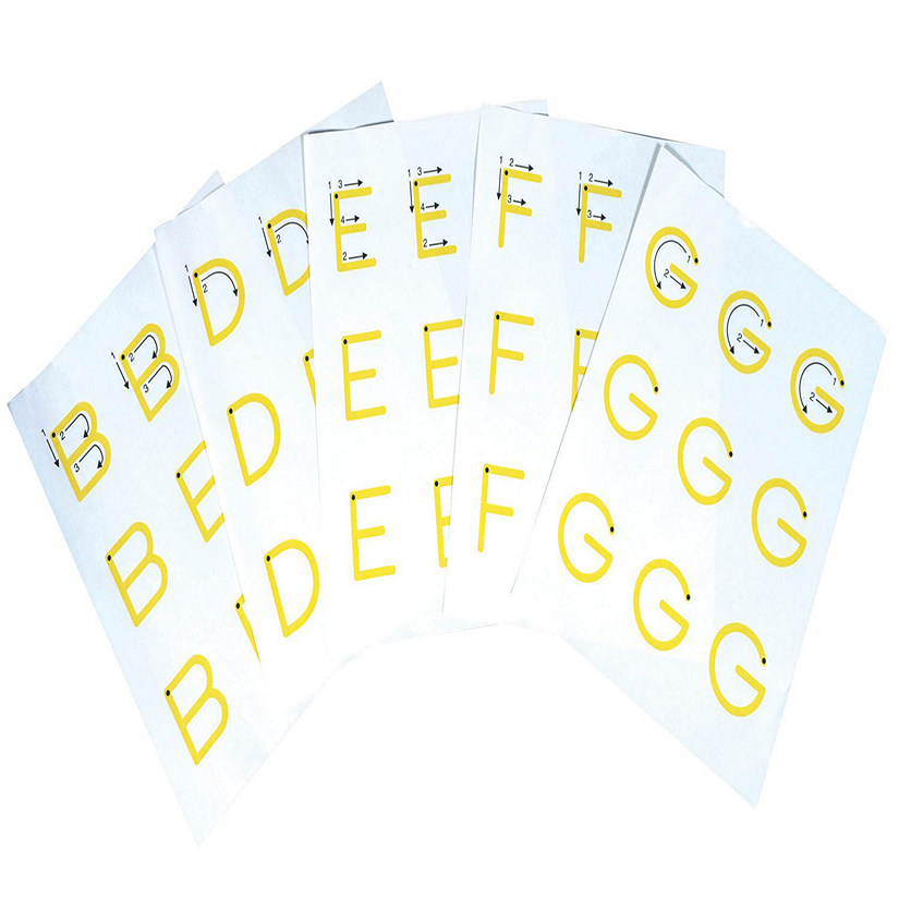 Abilitations Hi-Write Alphabet Paper, Uppercase, 100 Sheets Image