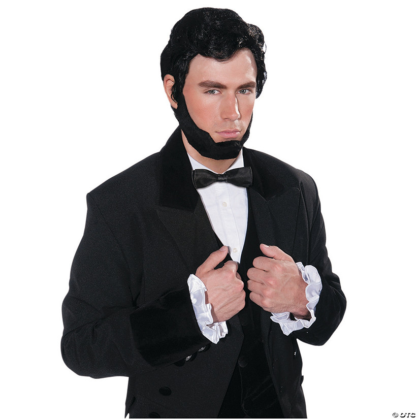 7 Portrait Abe Lincoln Dressed in Costume with Hat · Creative Fabrica
