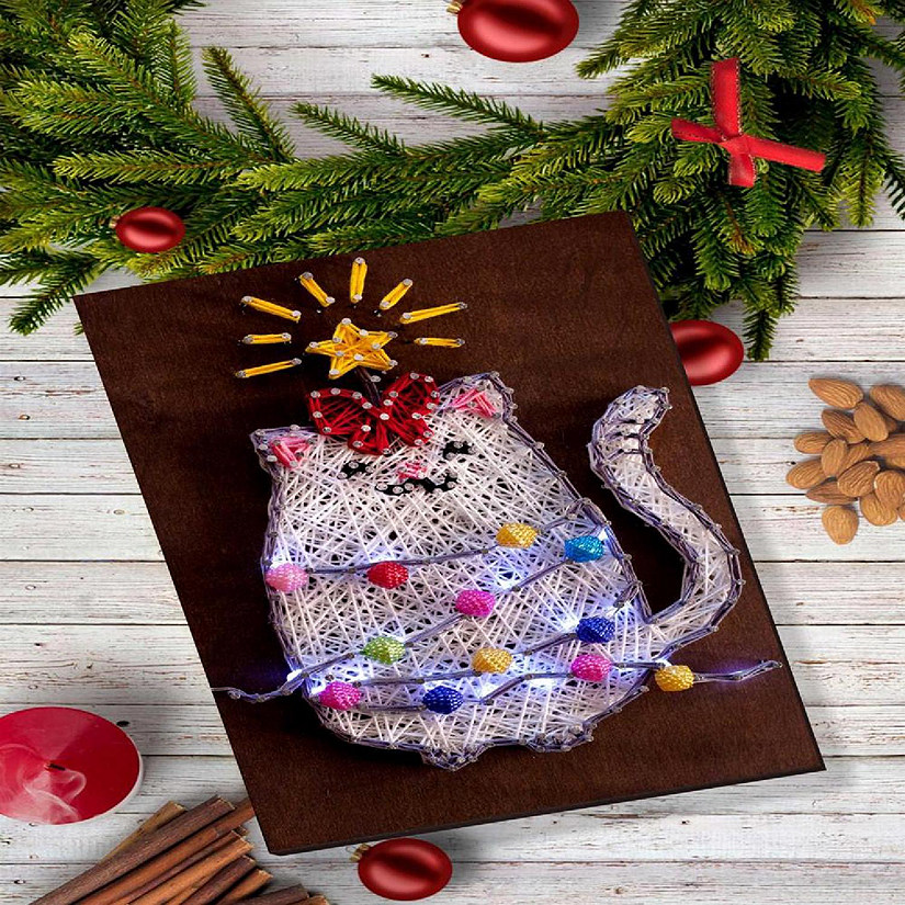 Abris Art Creative Kit/String Art Nice kitty ABC-022 Image