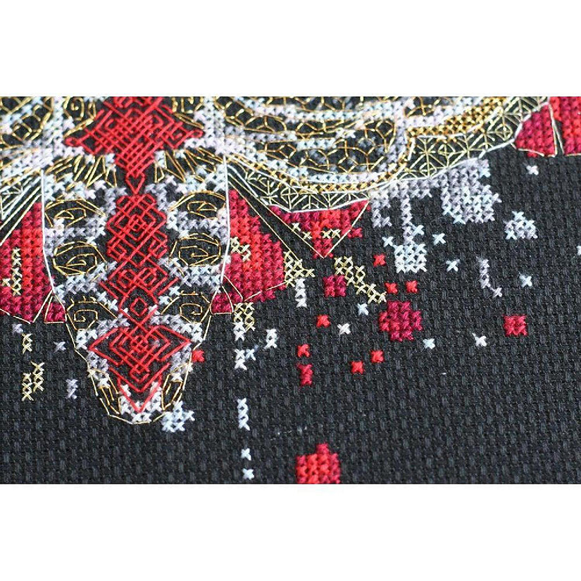 Letistitch Counted Cross Stitch Kit The Reindeers on Their Way! Stocking Leti989