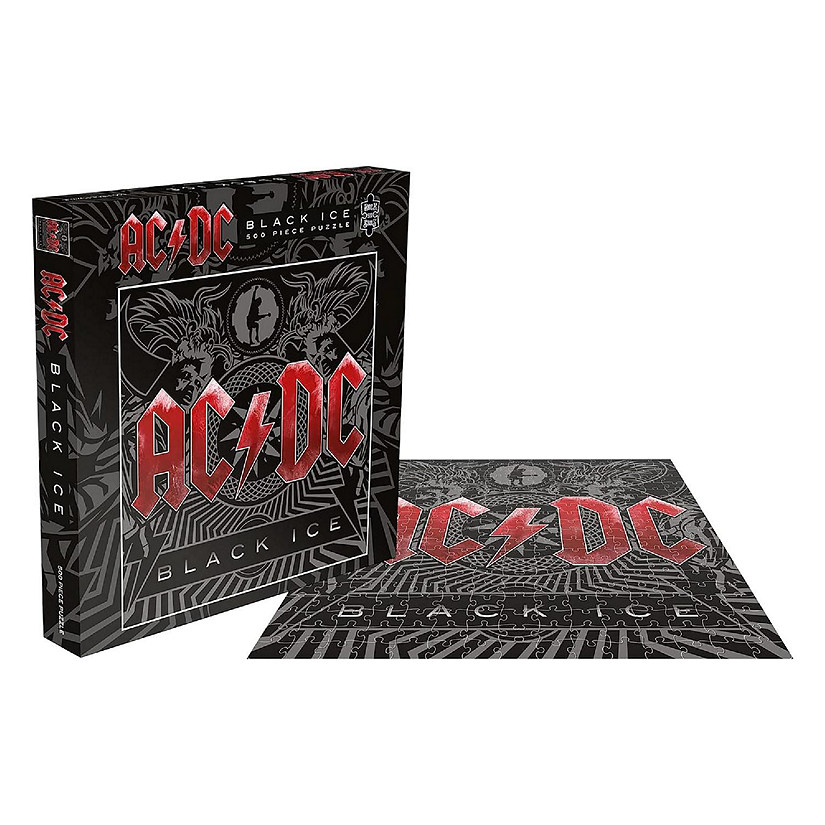 AC/DC Black Ice 500 Piece Jigsaw Puzzle Image