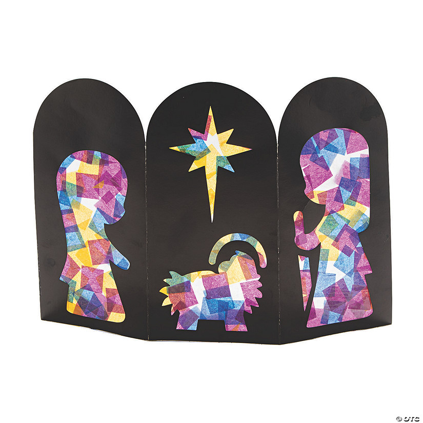 Accordion Nativity Scene Craft Kit