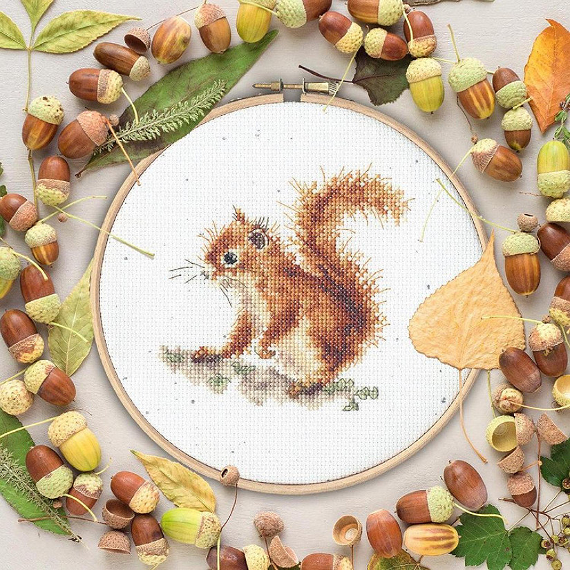 Acorns XHD116P Bothy Threads Counted Cross Stitch Kit Image