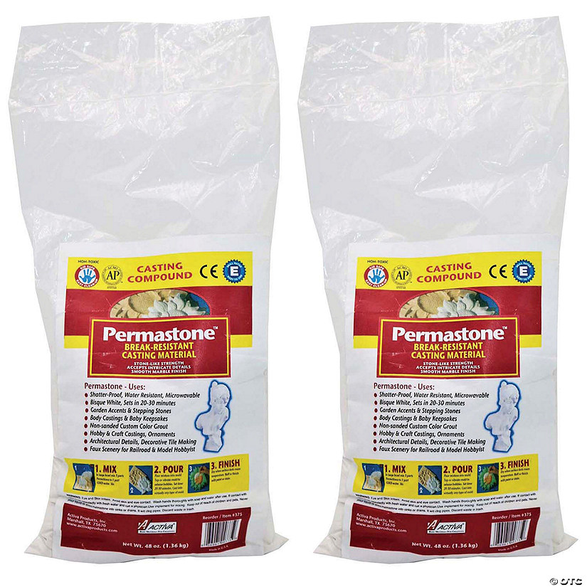 ACTÍVA PermaStone Casting Compound, 48 oz., Pack of 2 Oriental Trading