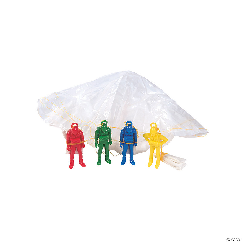 Action Paratroopers - 12 Pc. Image