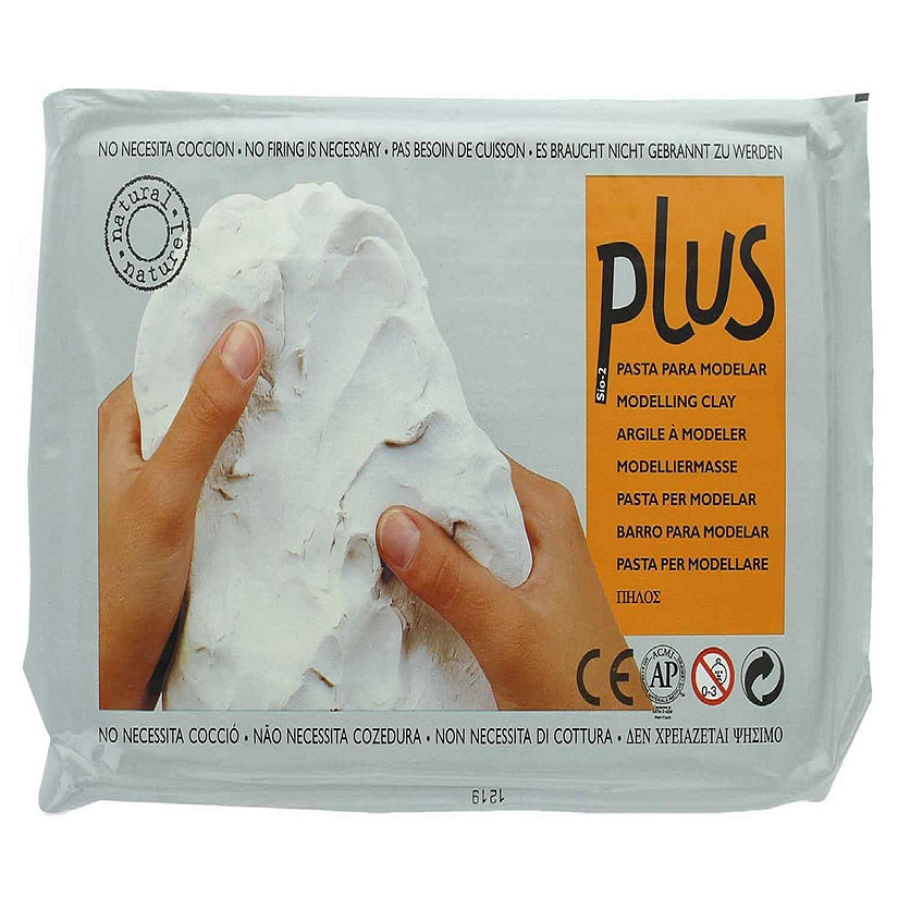 White Modeling Clay - 2.2 Lb.