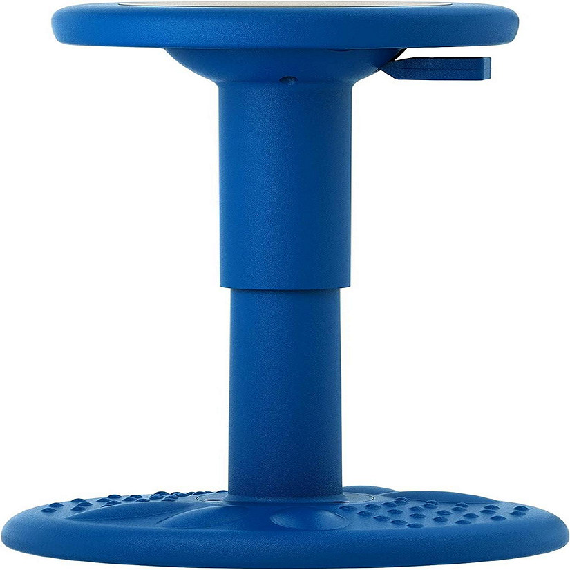Active Chairs Adjustable Wobble Stool for Kids, Flexible Seating Improves Focus and Helps ADD/ADHD,  16.65-23.75-Inch Chair, Ages 13-18, Blue Image