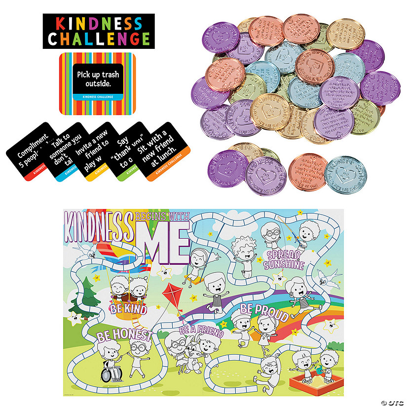 Acts of Kindness Classroom Learning Challenge & Handout Kit - 187 Pc. Image