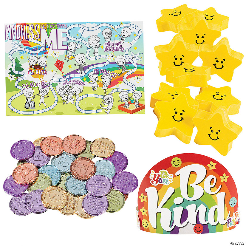 Acts of Kindness Classroom Learning Challenge Kit with Prizes for 24 Image