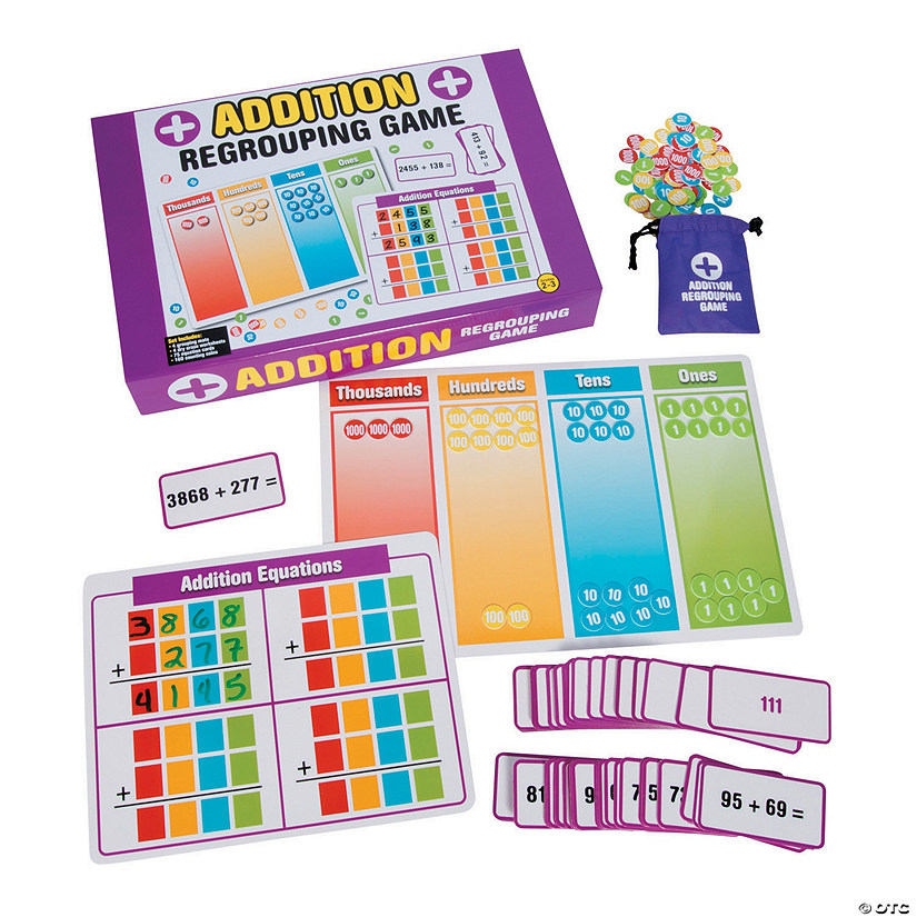 Addition Regrouping Game Discontinued