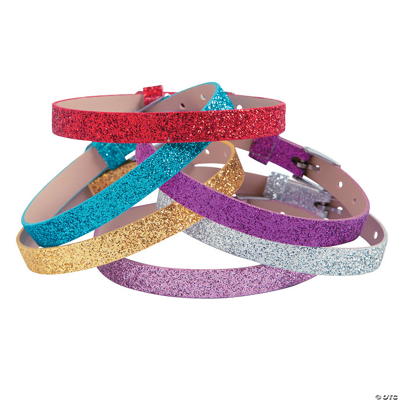 Adjustable Glitter Bracelets for Small Slide Charms Discontinued