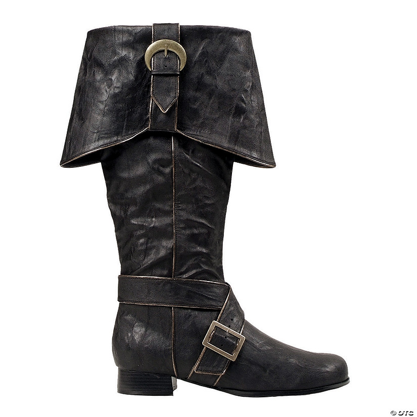 Adult Black Jack Boots Image