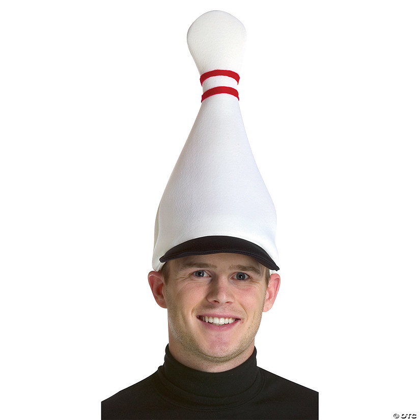 Adult Bowling Pin Hat Oriental Trading