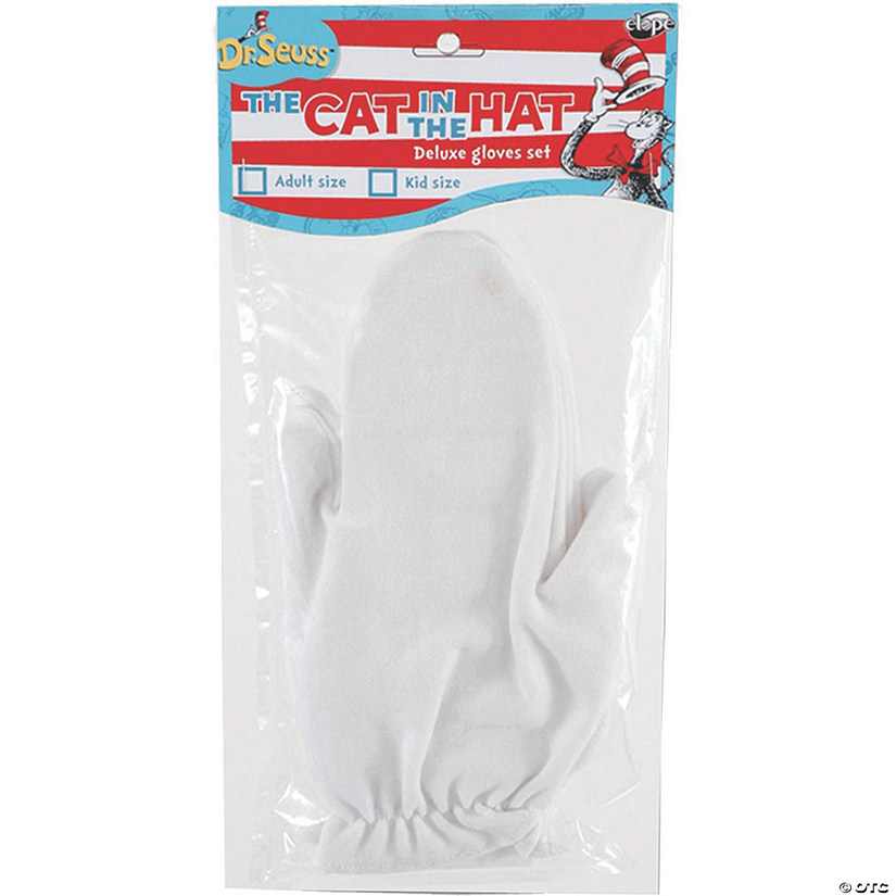 Adult Dr. Seuss&#8482; Cat in the Hat Gloves Image
