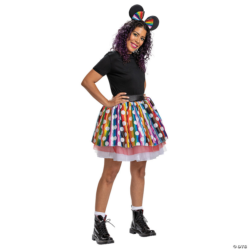 Adult Minnie Mouse Pride Tutu Kit Image