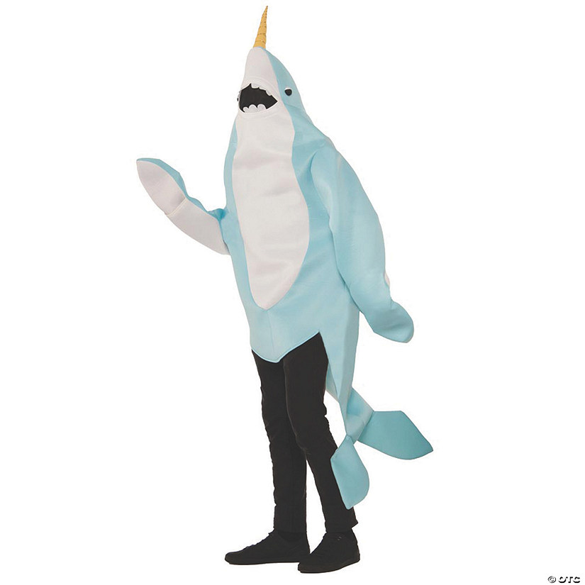 Adult Narwhal Costume - Small/Medium Image