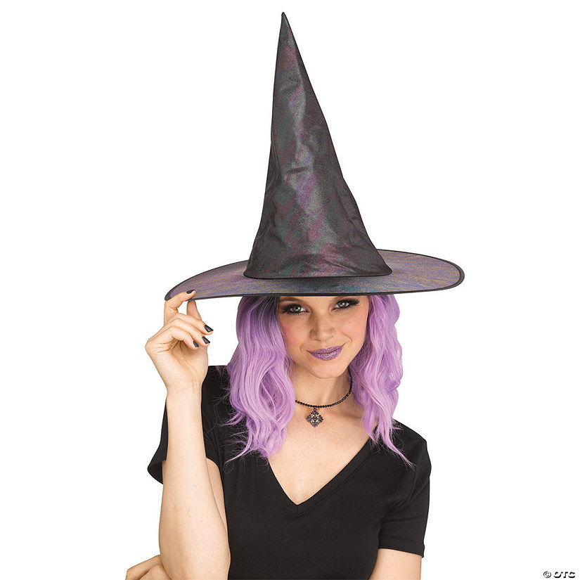 Adult Oil Slick Witch Hat