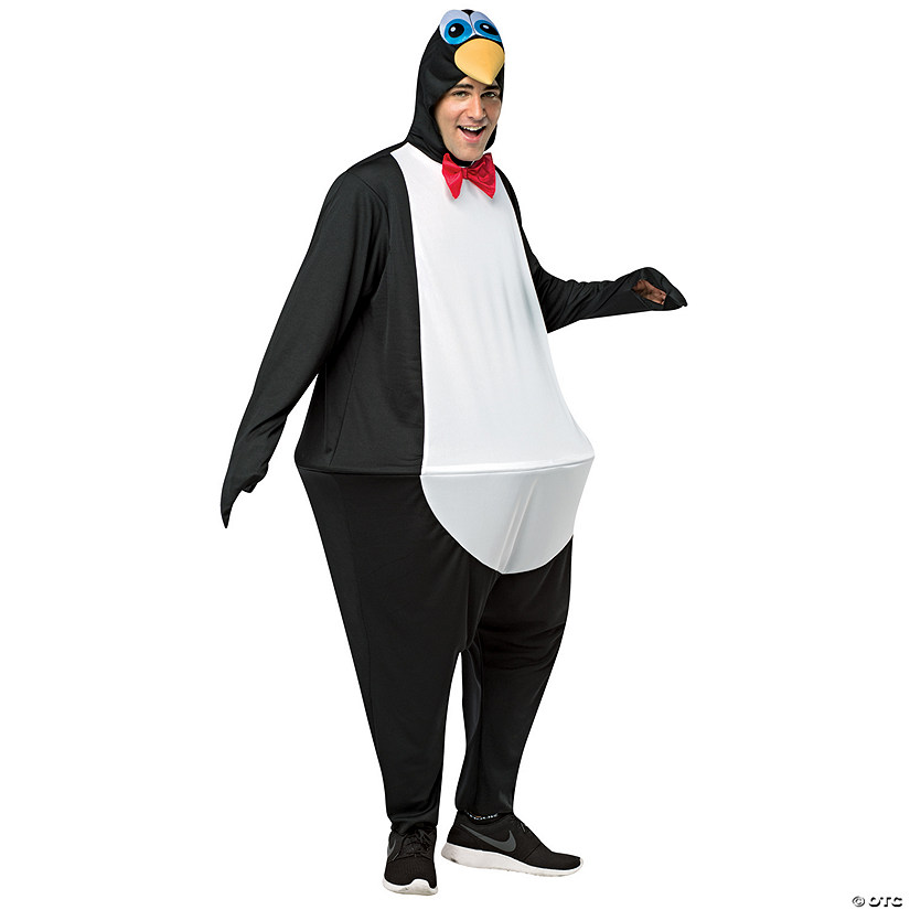 Adult Penguin Hoopster Costume Image