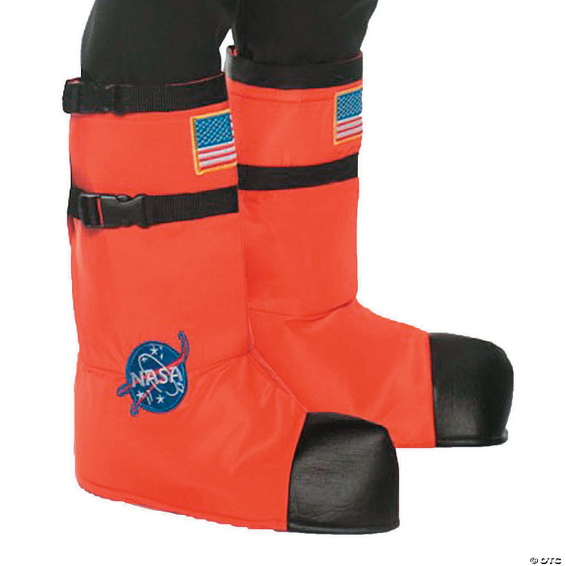 Adult&#8217;s Astronaut Boot Covers - Orange Image