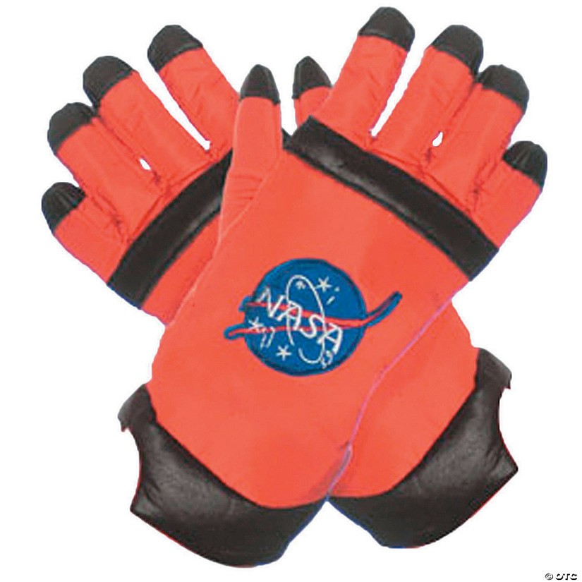 Adult&#8217;s Astronaut Gloves - Orange Image