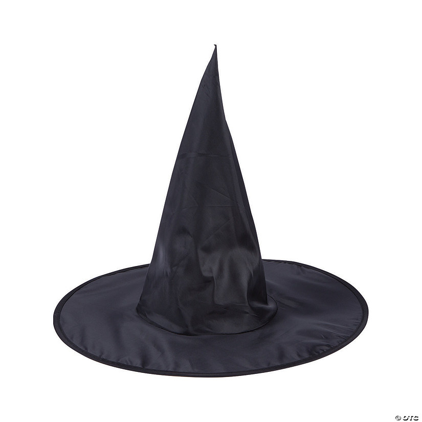 Adult&#8217;s Classic Black Witch Hat Image
