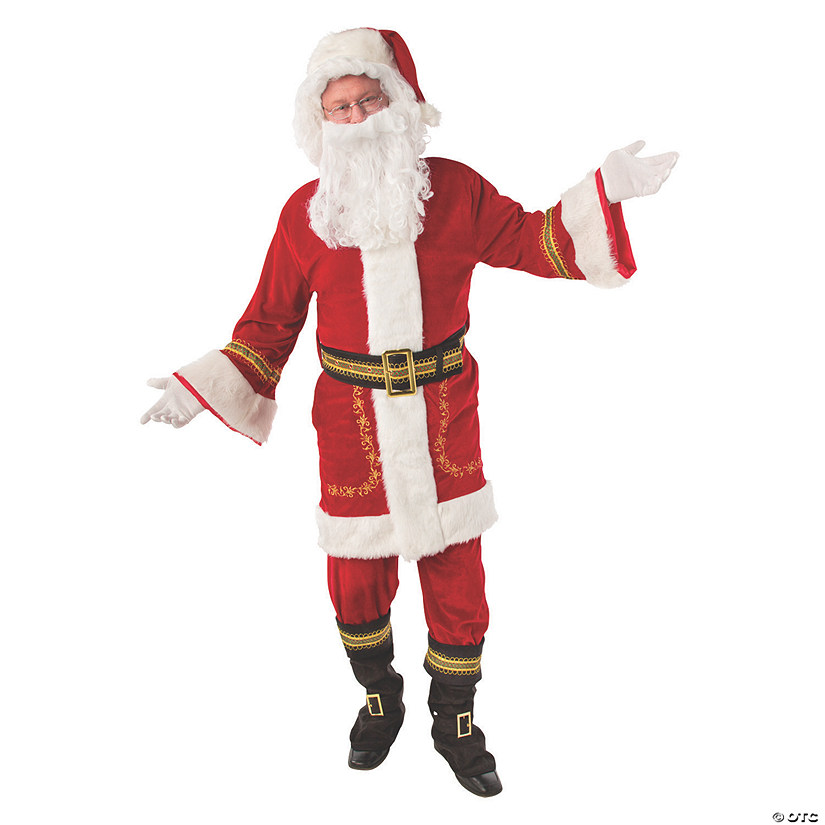 Adult&#8217;s Premium Classic Santa Claus Costume Image