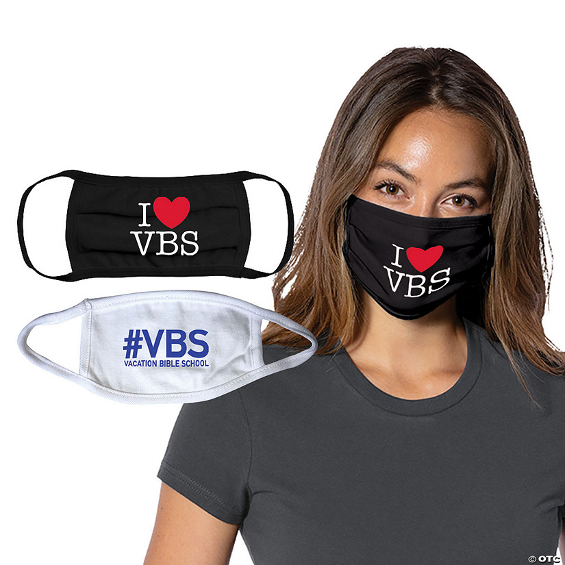 Adult&#8217;s VBS Washable Face Masks - 2 Pc. Image