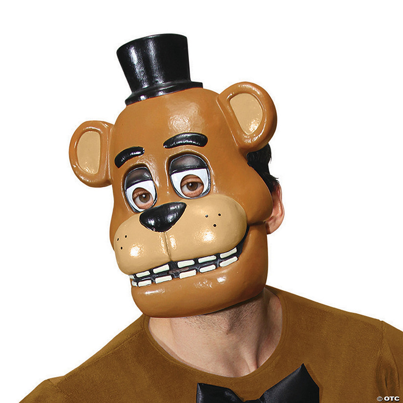 Adult's 1/2 Freddy Mask Image
