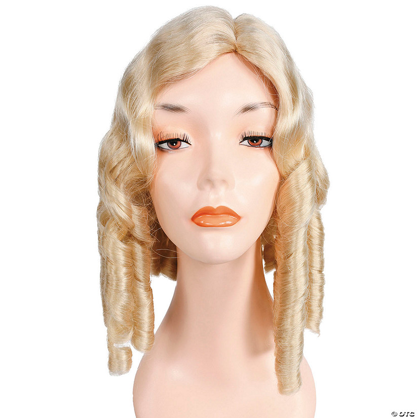 Adults 1840s Smooth Waves with Ringlets Wig Image