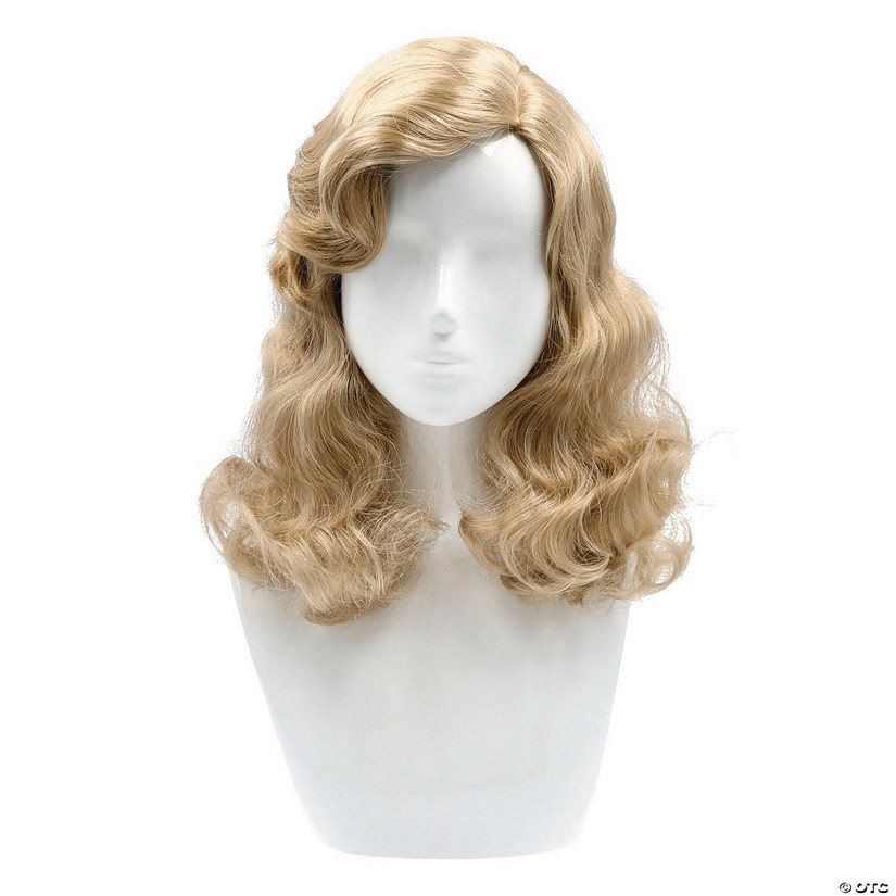 Adults 1940s Vamp Wavy Medium-Length Wig Image