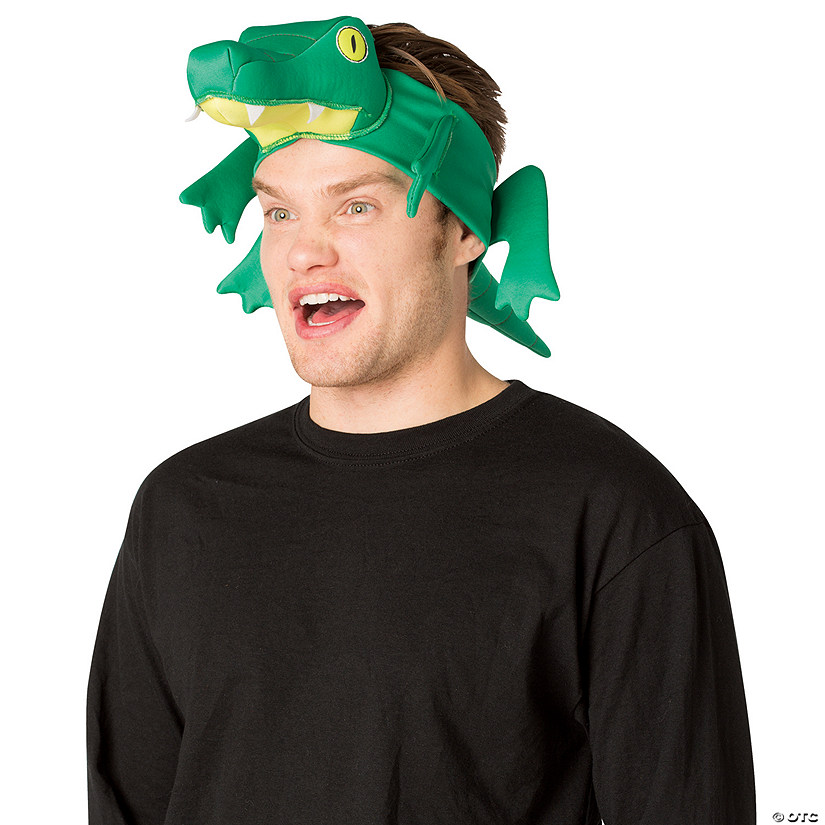 Adults Alligator Headband Image