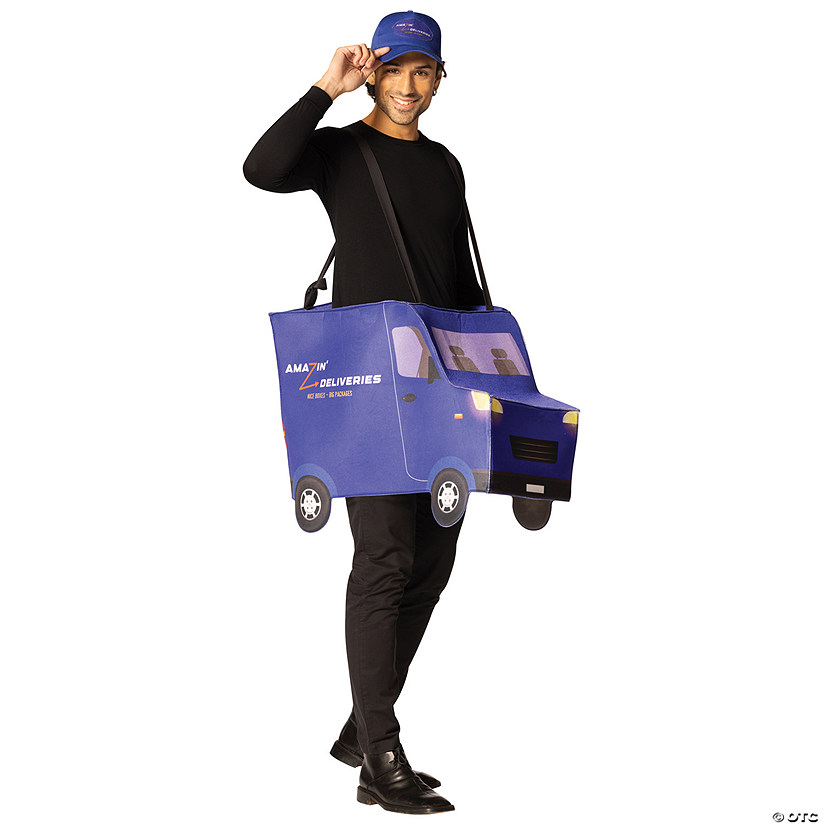 Adults Amazin&#8217; Deliveries Truck Costume Image