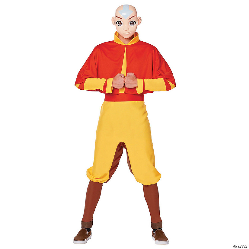 Adults  Avatar: The Last Airbender Aang Costume Image