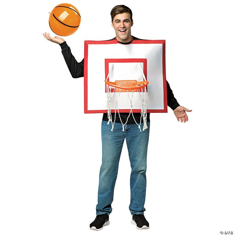 Coolest Basketball Hoop Costume  Basketball costume, Basketball hoop,  Basketball birthday parties