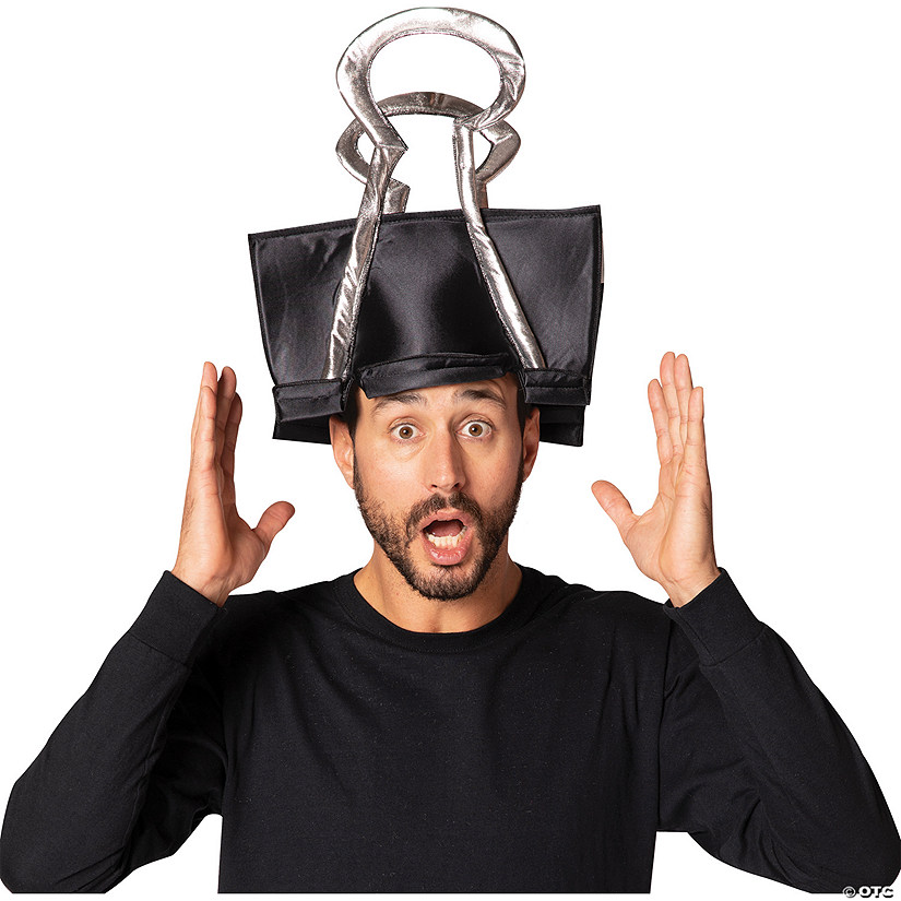 Adults Binder Clip Hat Image