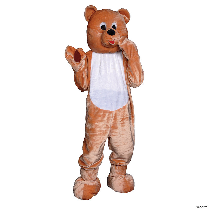 Adults Brown Bear Mascot Image