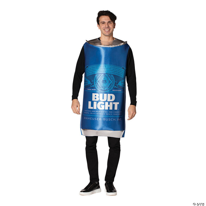 Adult&#39;s Bud Light Can Costume Image
